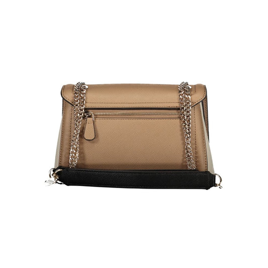 Brown Polyethylene Handbag