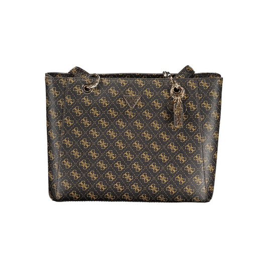 Brown Polyethylene Handbag