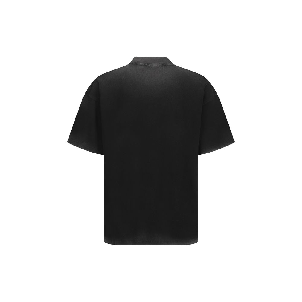 Black Cotton T-Shirt