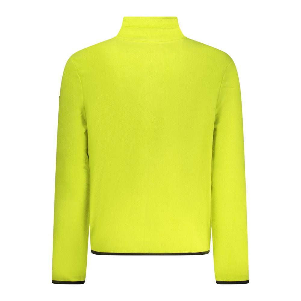 Green Polyester Men Sweater