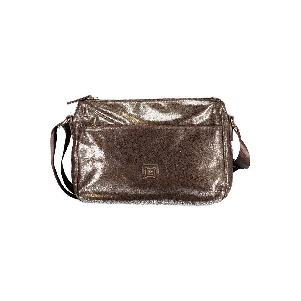 Bronze Polyester Women Handbag
