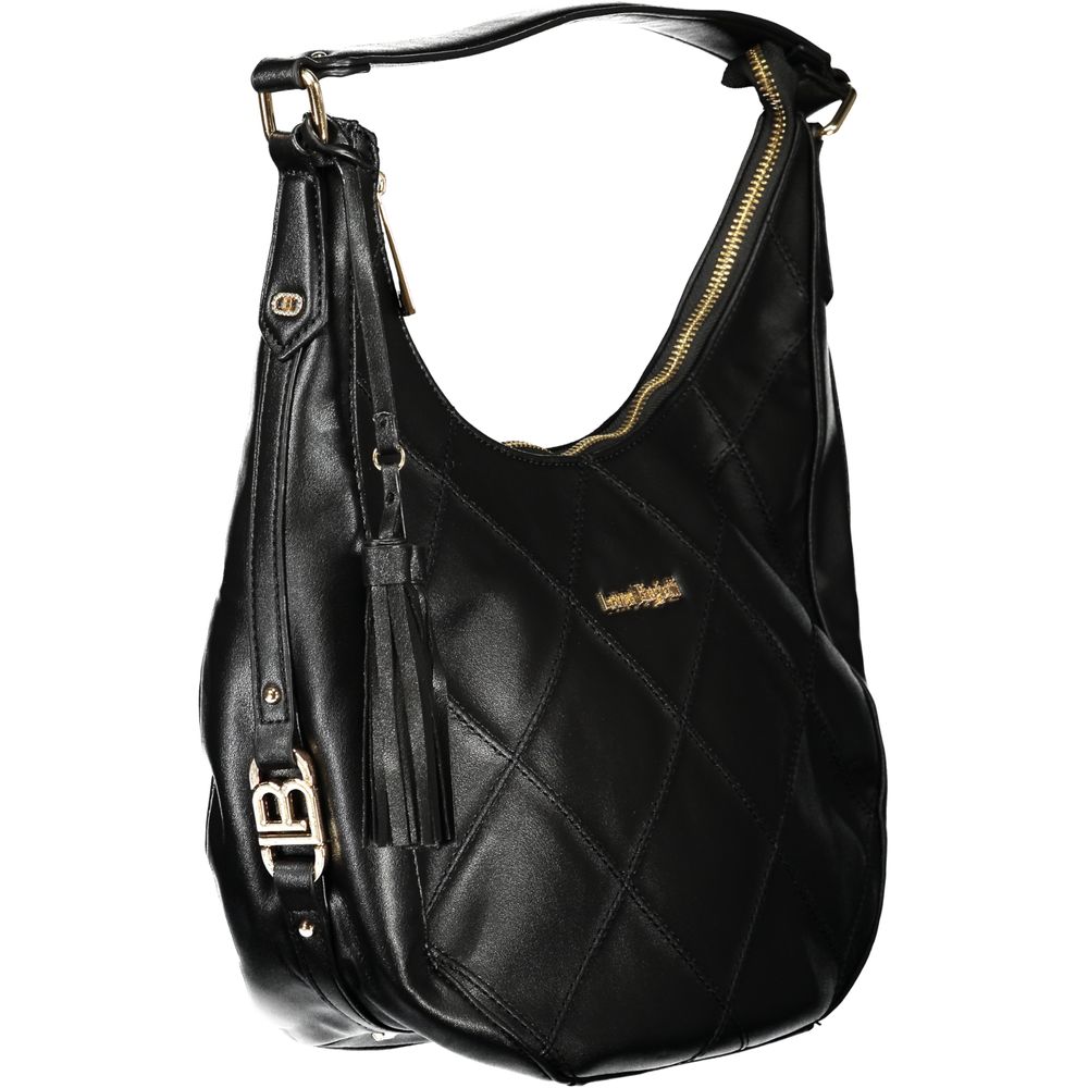 Black PVC Women Handbag