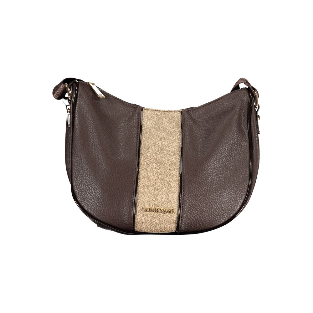 Brown PVC Women Handbag