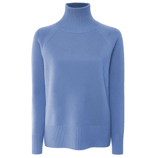 Blue Cashmere Women Sweater