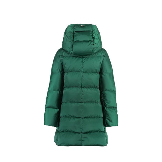 Green Polyamide Coat