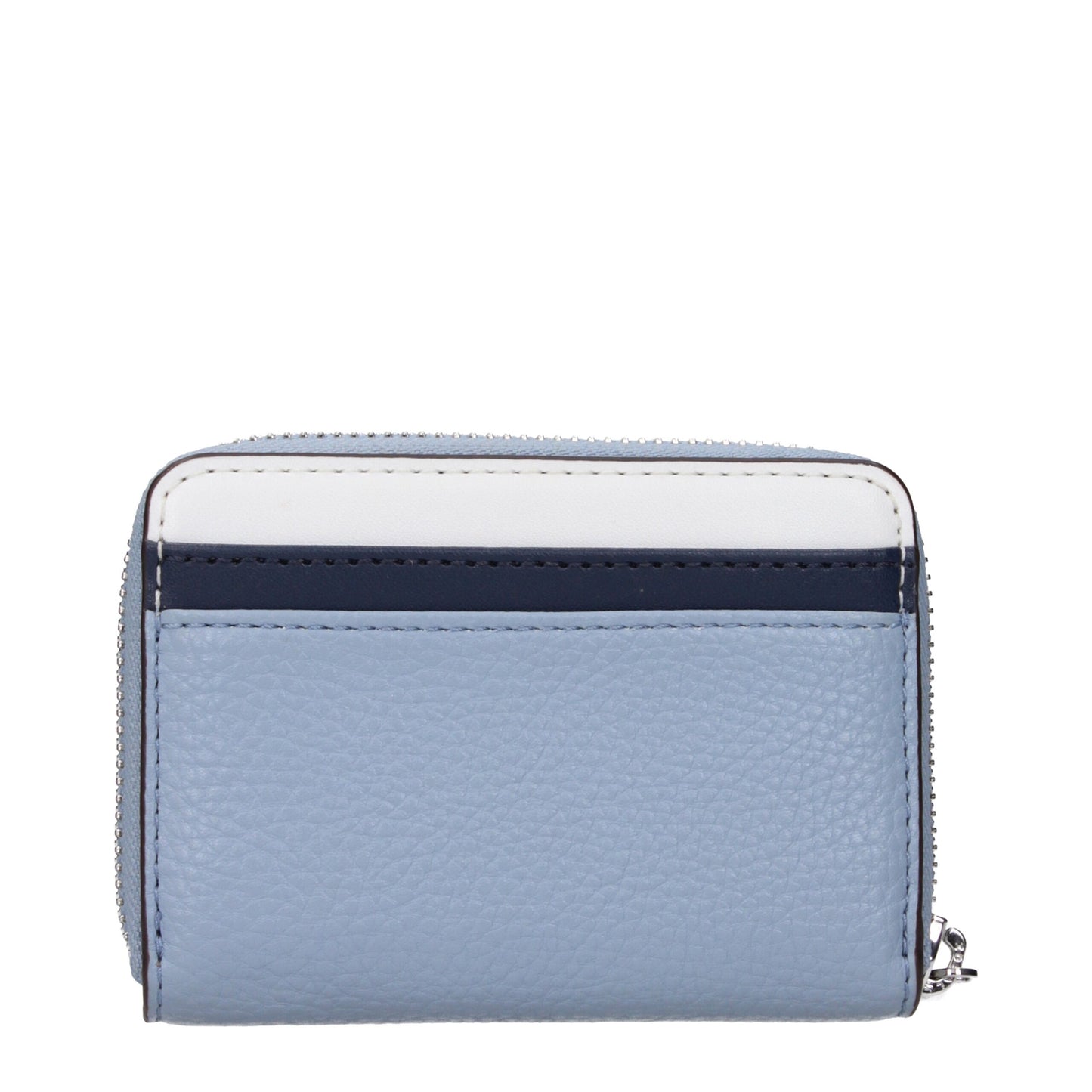 Light Blue Leather Cardholder