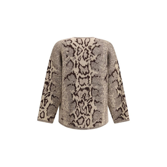 Animalier Cashmere Cardigan