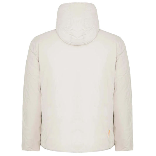 White Polyester Jackets & Coat