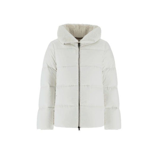 White Polyamide Coat