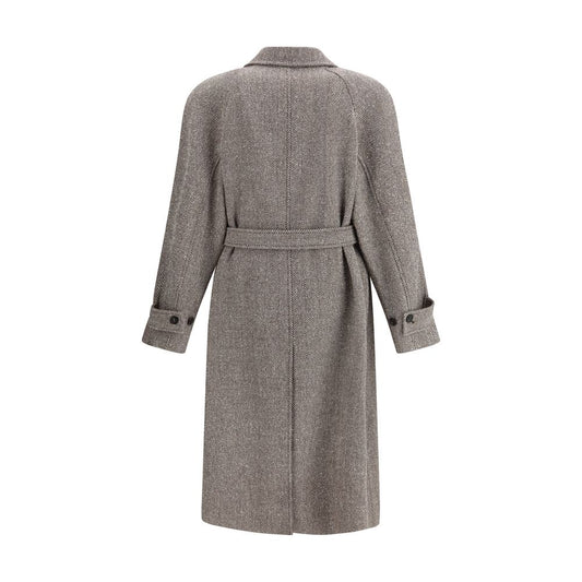 Beige Wool Coat