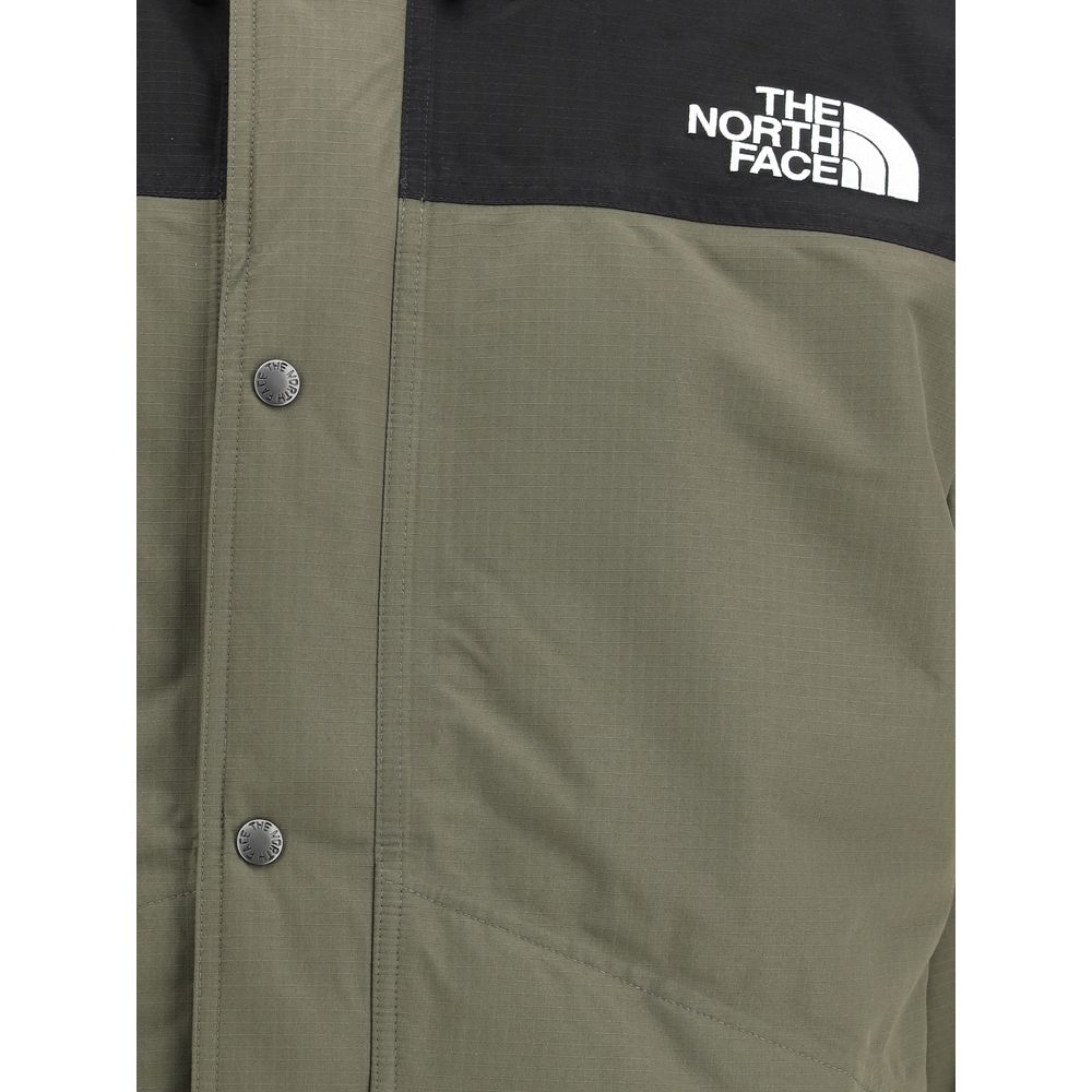 Green Polyester Shell Jacket