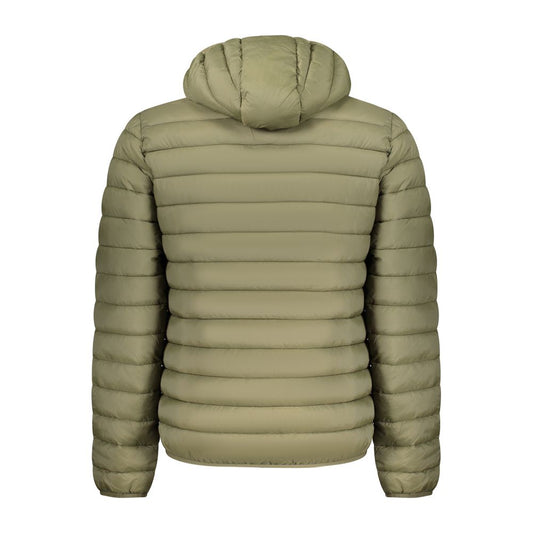 Green Polyamide Men Jacket