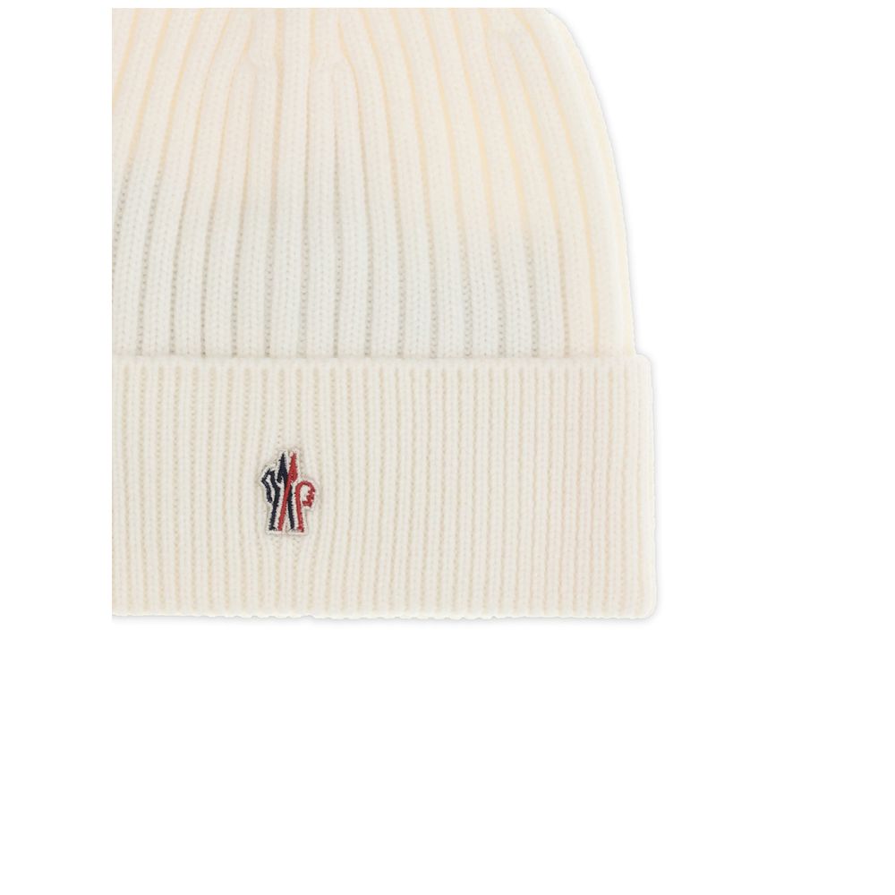 Cream Fleece Wool Beanie