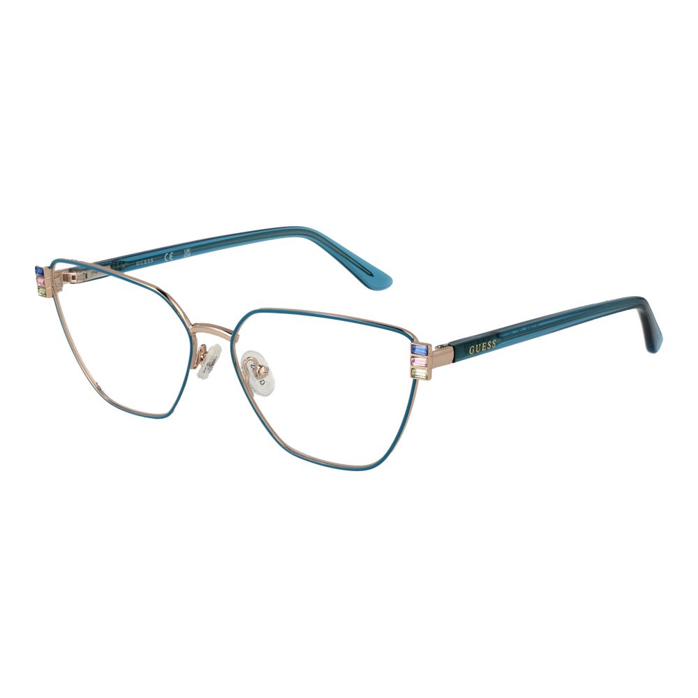 Blue Metal Glasses (Frames)