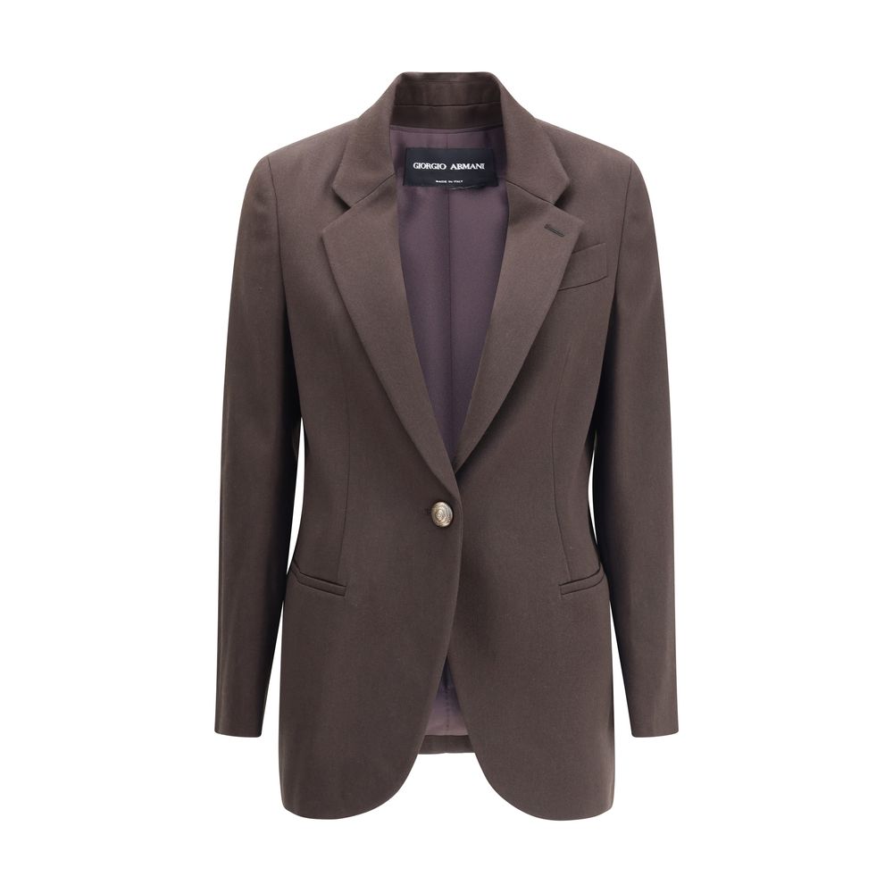 Brown Wool Blazer
