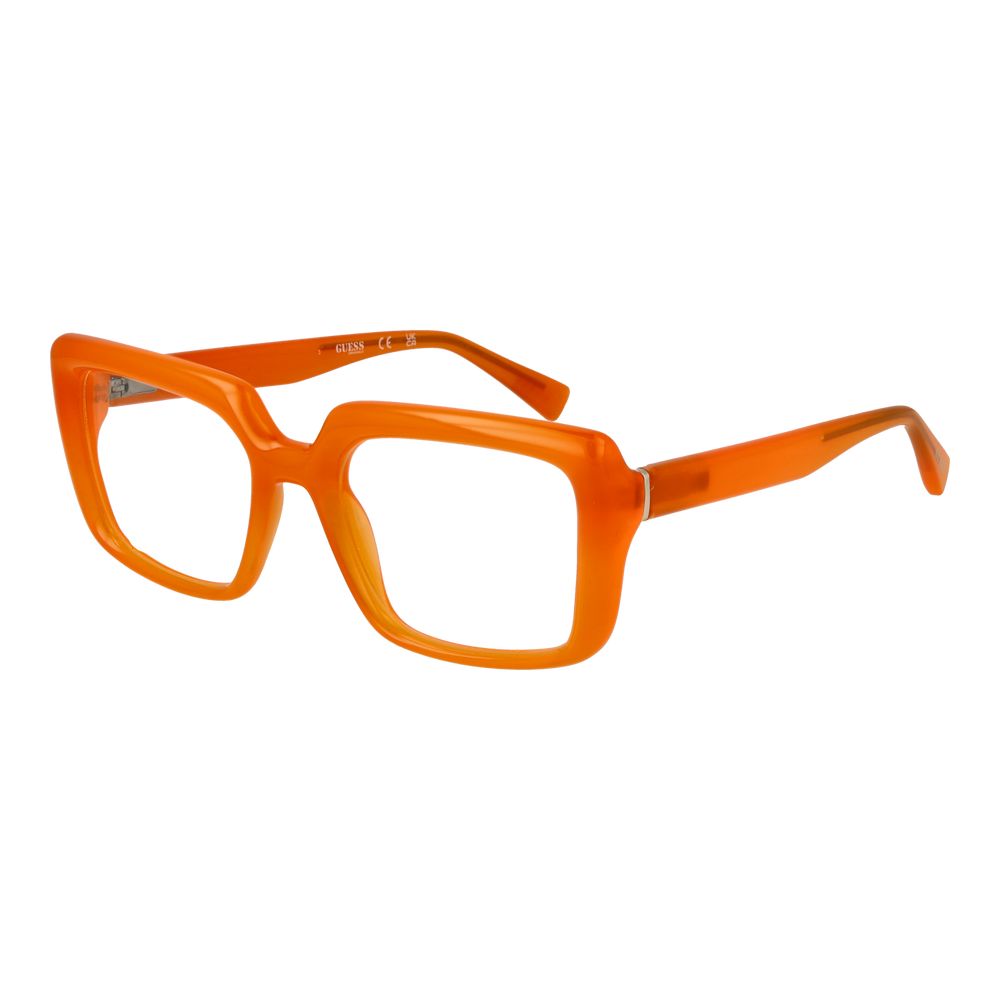 Orange Stainless Steel Glasses (Frames) – Edith
