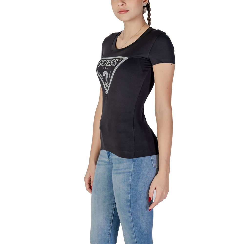 Black Cotton T-Shirt