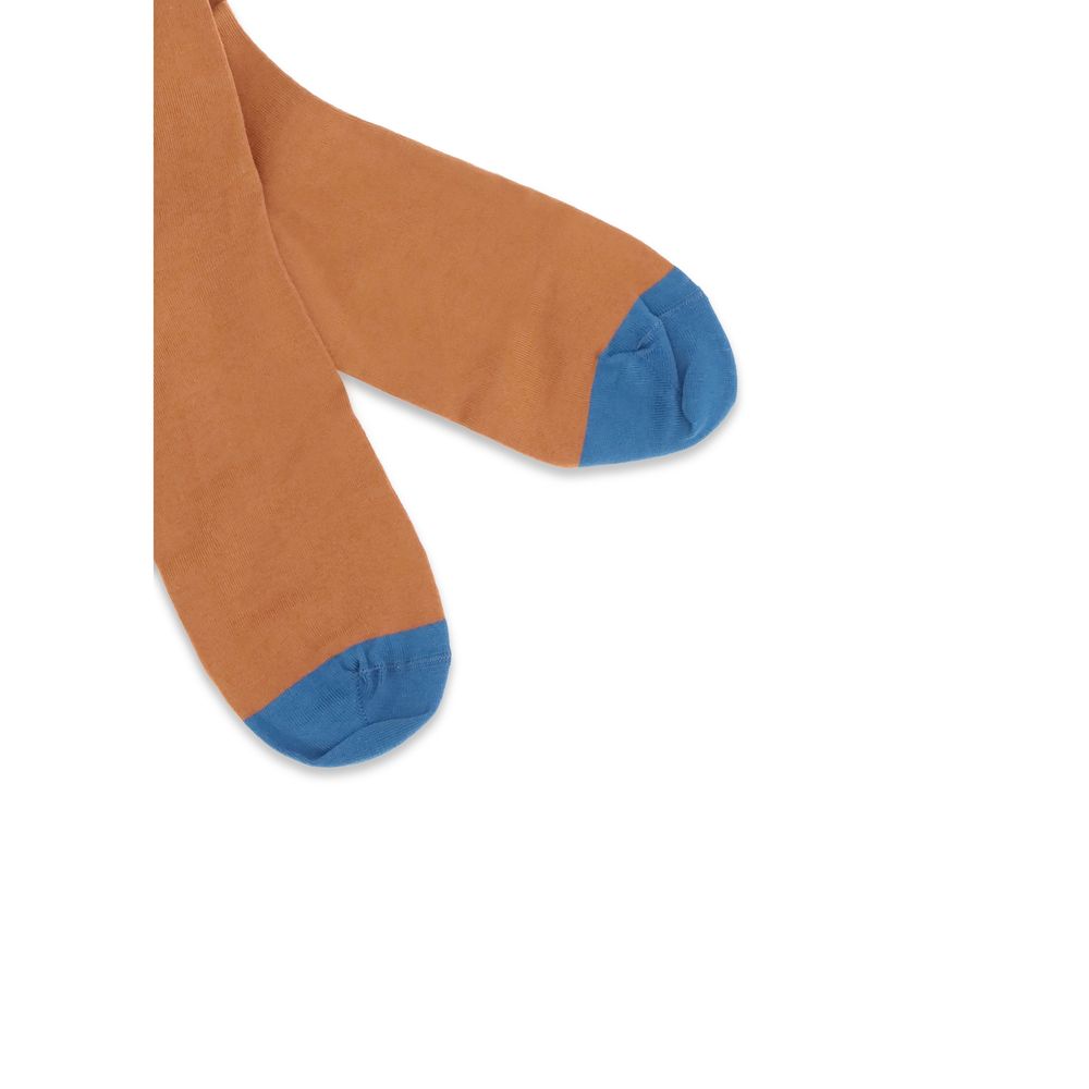 Brown Cotton Socks