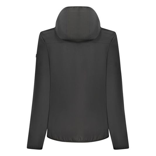 Black Polyester Jackets & Coat