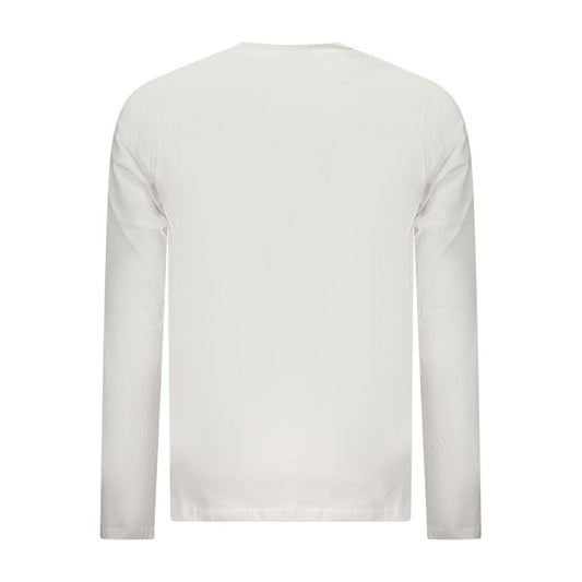 White Cotton Men T-Shirt