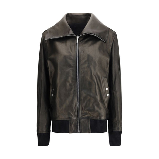 Black Lamb Leather Jackets And Coat