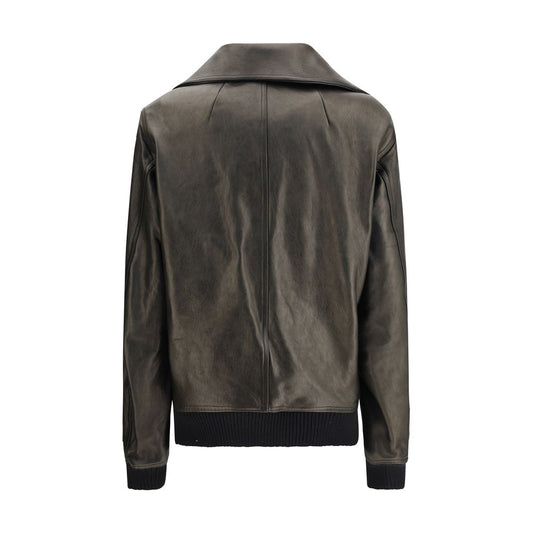 Black Lamb Leather Jackets And Coat