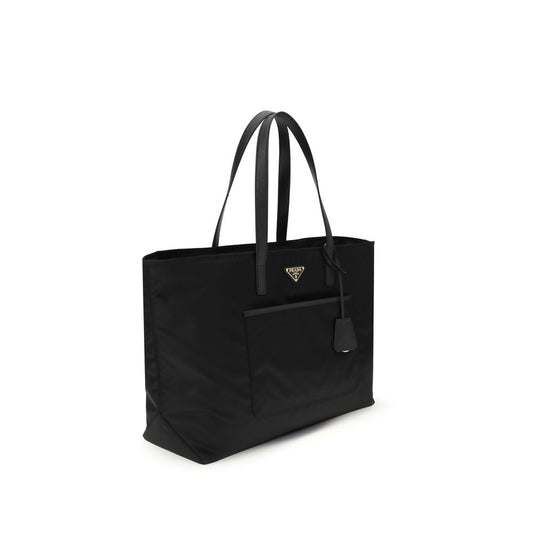 Black Nylon Shoulder Bag