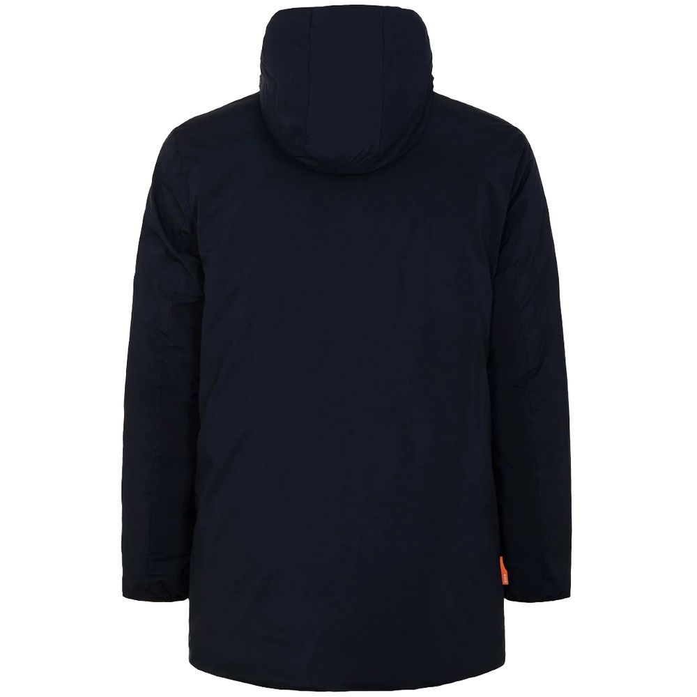 Blue Polyester Jackets & Coat