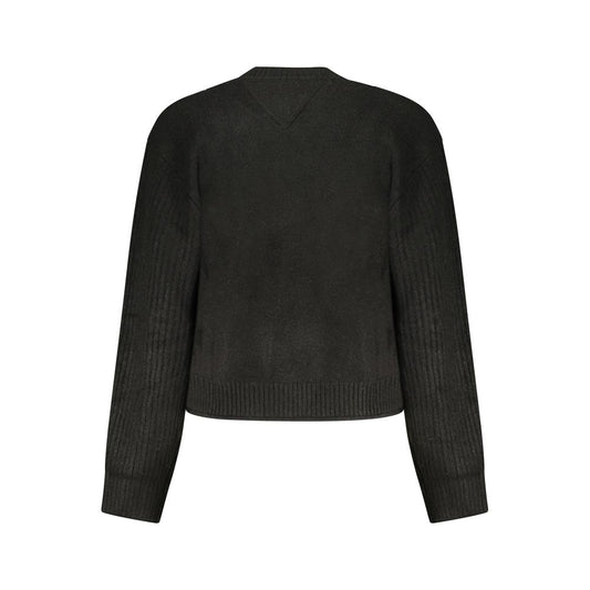 Black Wool Women Sweater