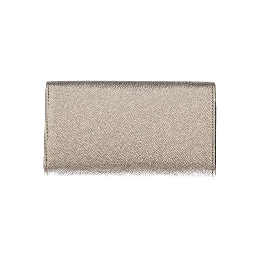 Gray Polyethylene Women Wallet