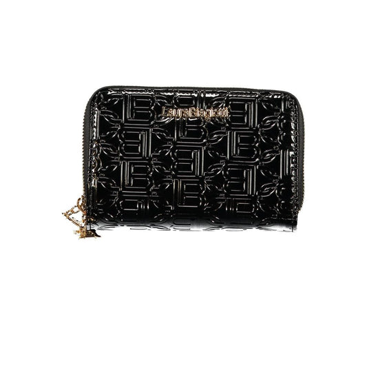 Black Polyethylene Women Wallet