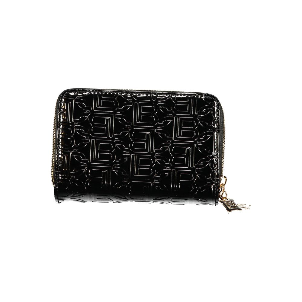 Black Polyethylene Women Wallet