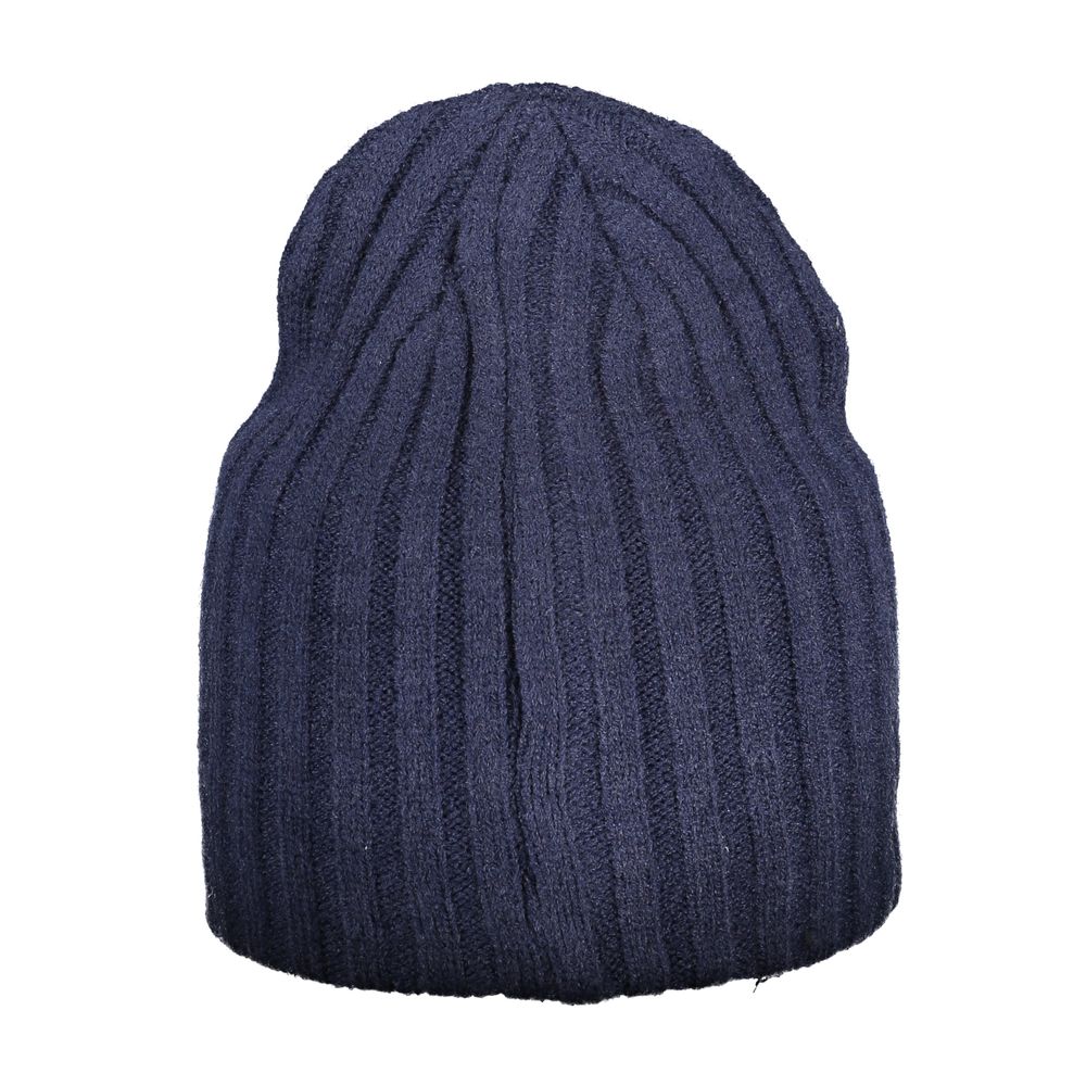 Blue Polyester Men Cap