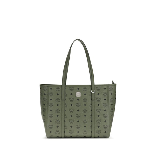 Green Fabric Shoulder Bag