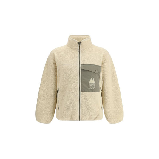 Cream Polyester Shell Jacket