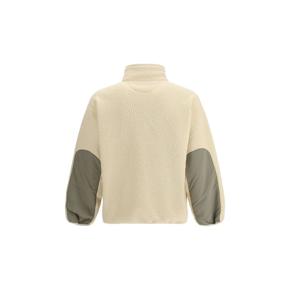 Cream Polyester Shell Jacket