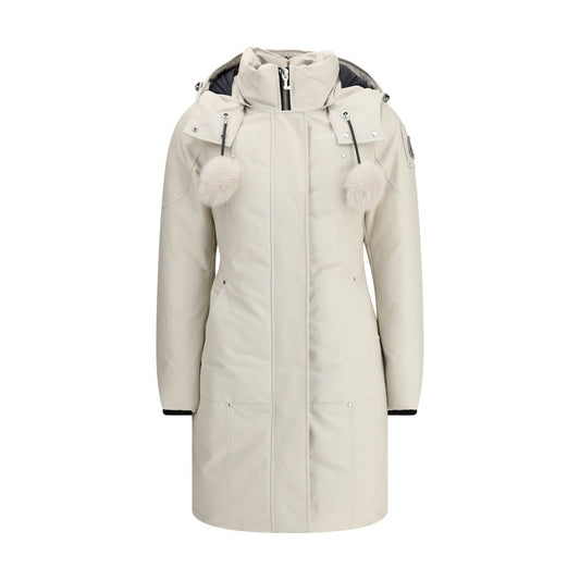 White Cotton Parka
