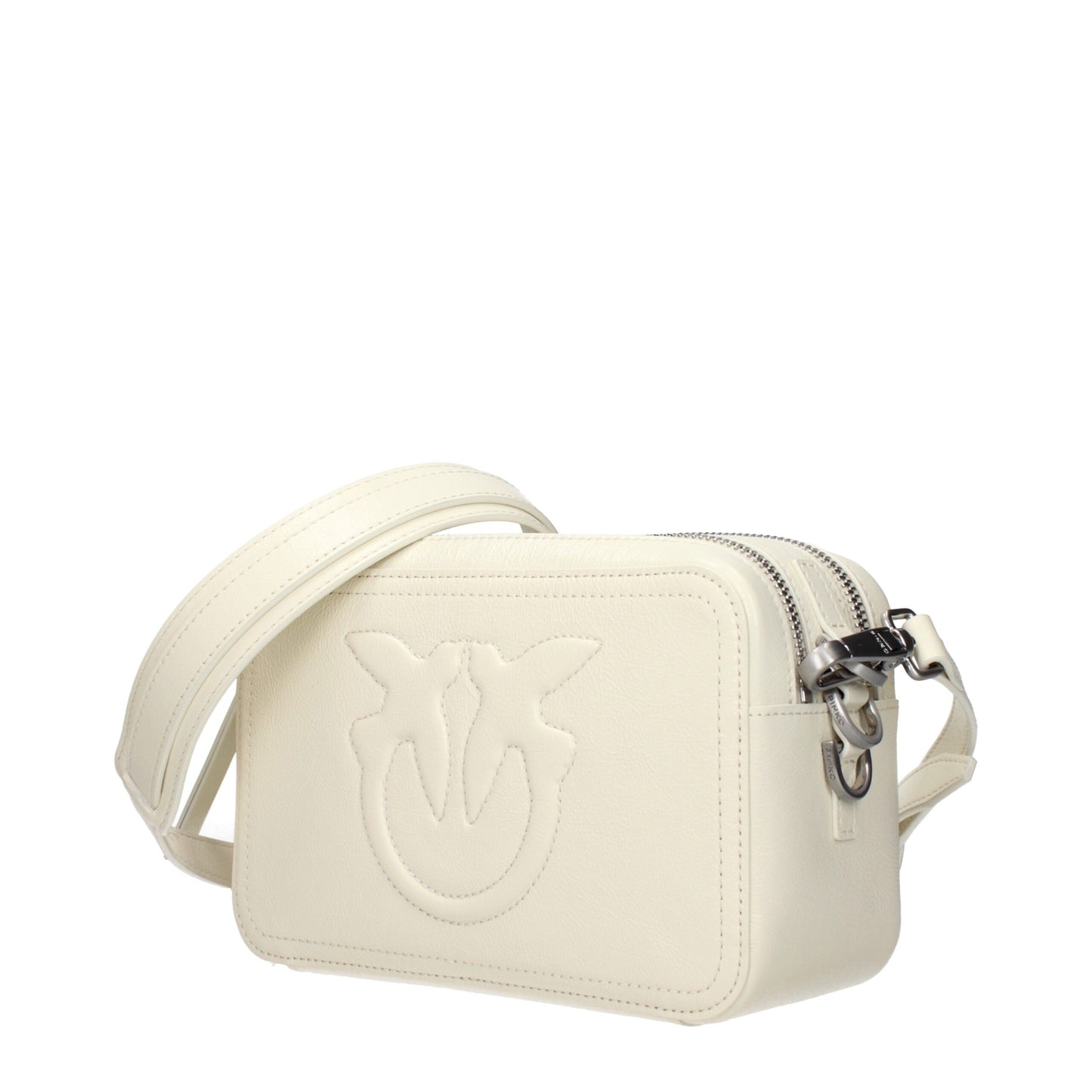 White Leather Crossbody Bag