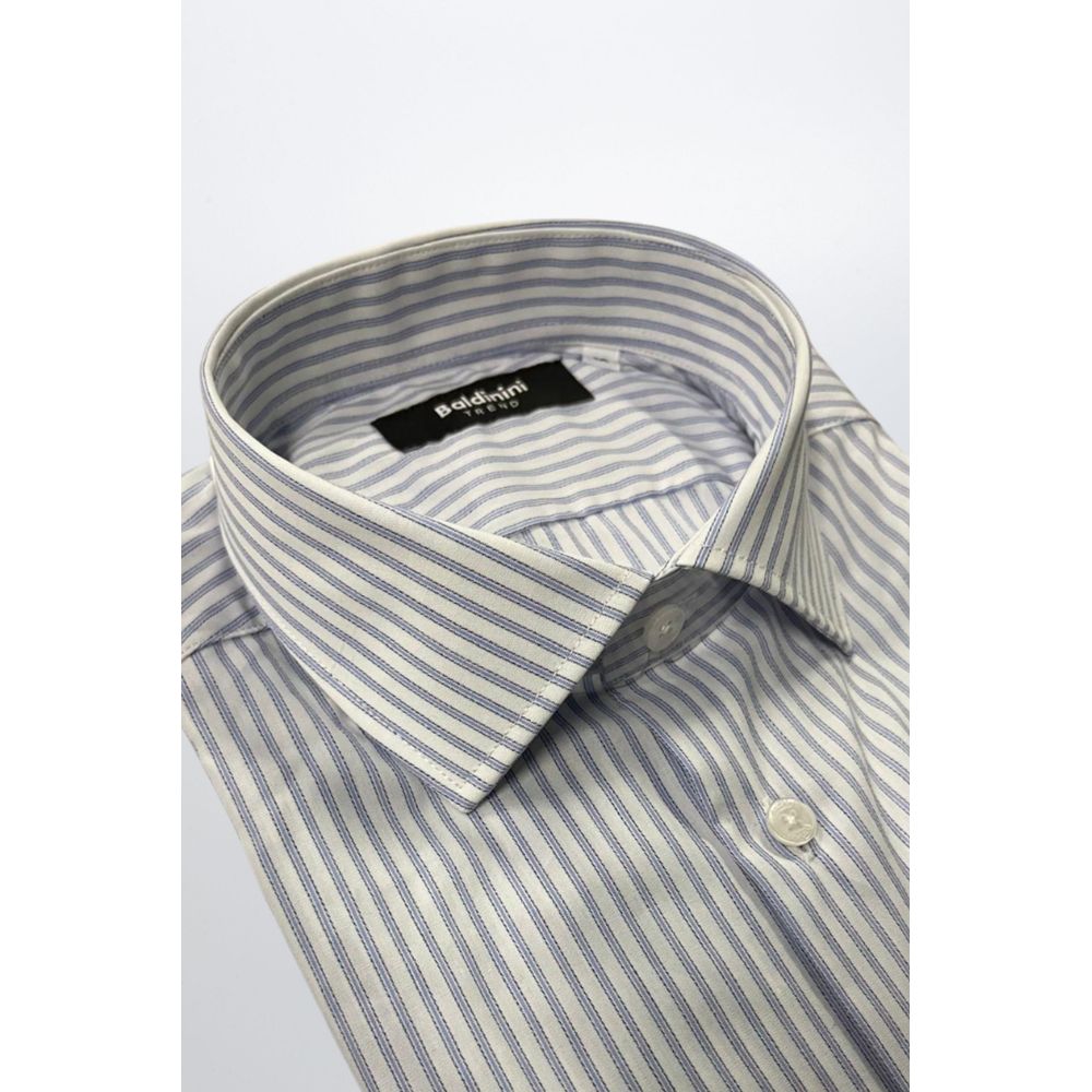 Light Blue Cotton Men Shirt