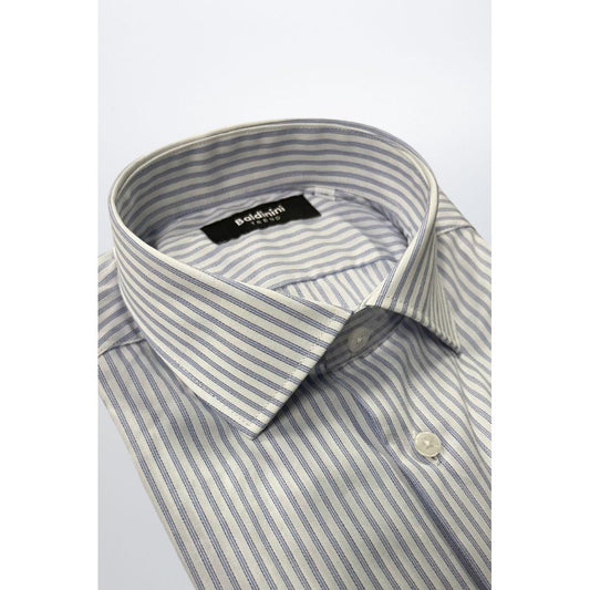 Light Blue Cotton Men Shirt