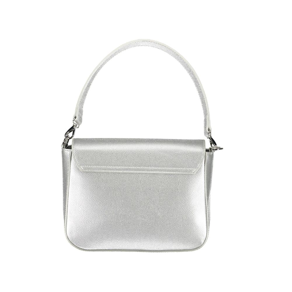Gray Polyethylene Handbag