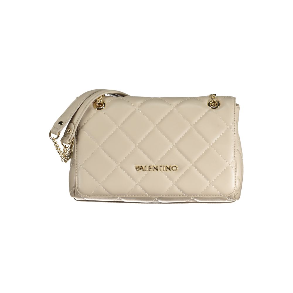 Beige Polyethylene Handbag