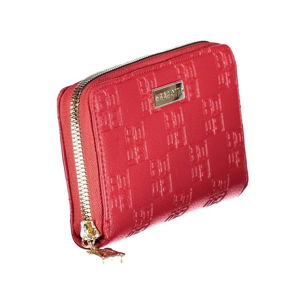 Red Polyethylene Women Wallet
