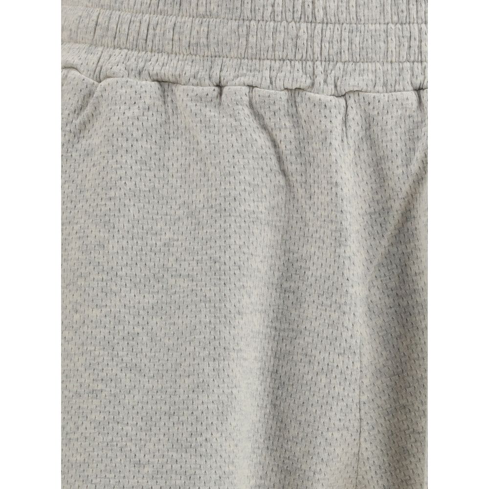 Cream Cotton Bermuda Shorts