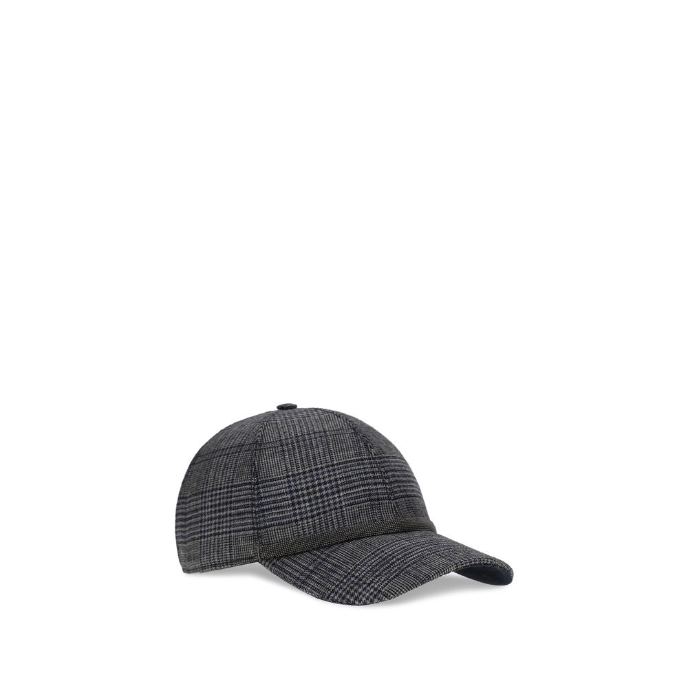 Gray Fleece Wool Cap (Baseball Hat)