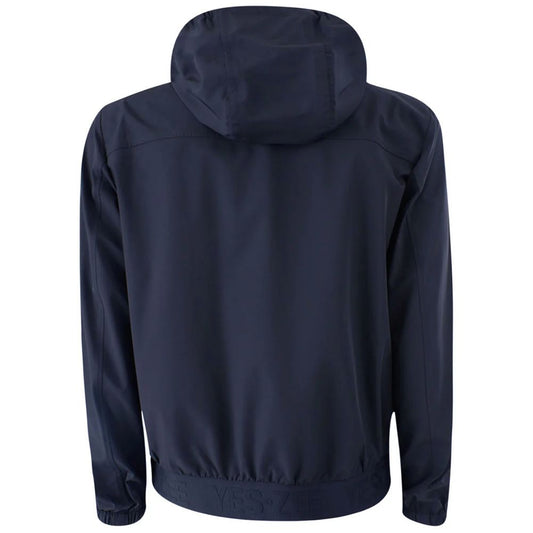 Blue Nylon Jackets & Coat