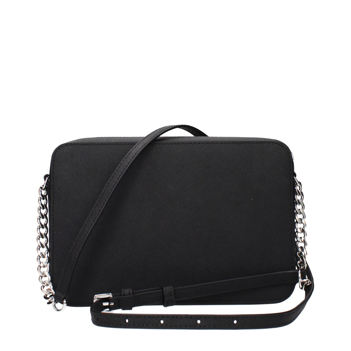 Black Leather Crossbody Bag