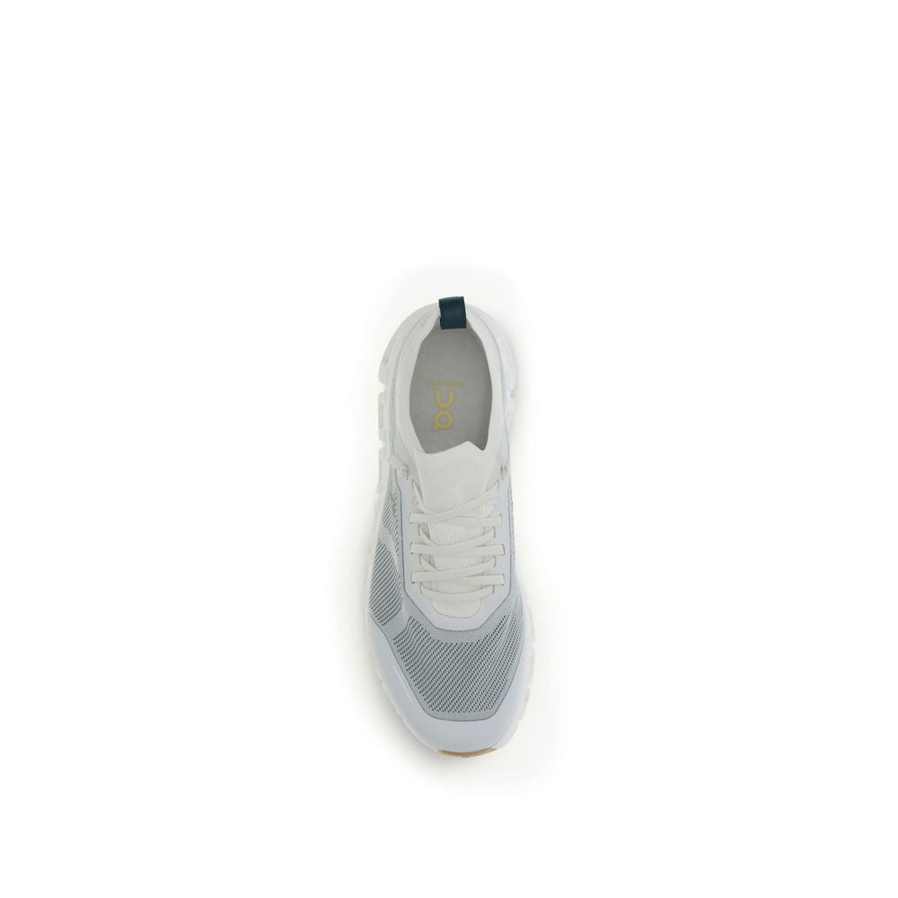 White Polyamide Athletic Sneakers