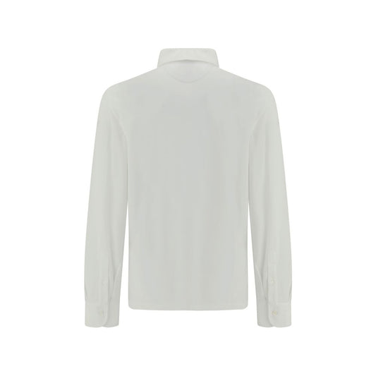 White Cotton Dress Shirt