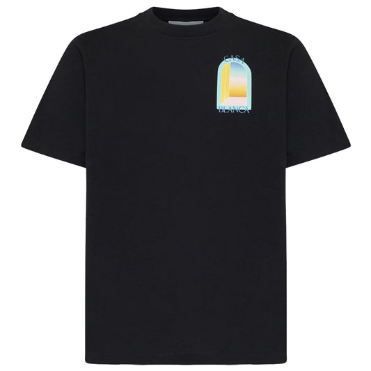 Black Cotton T-Shirt